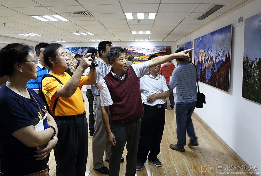 张太沛大画幅风光摄影作品展活动花絮