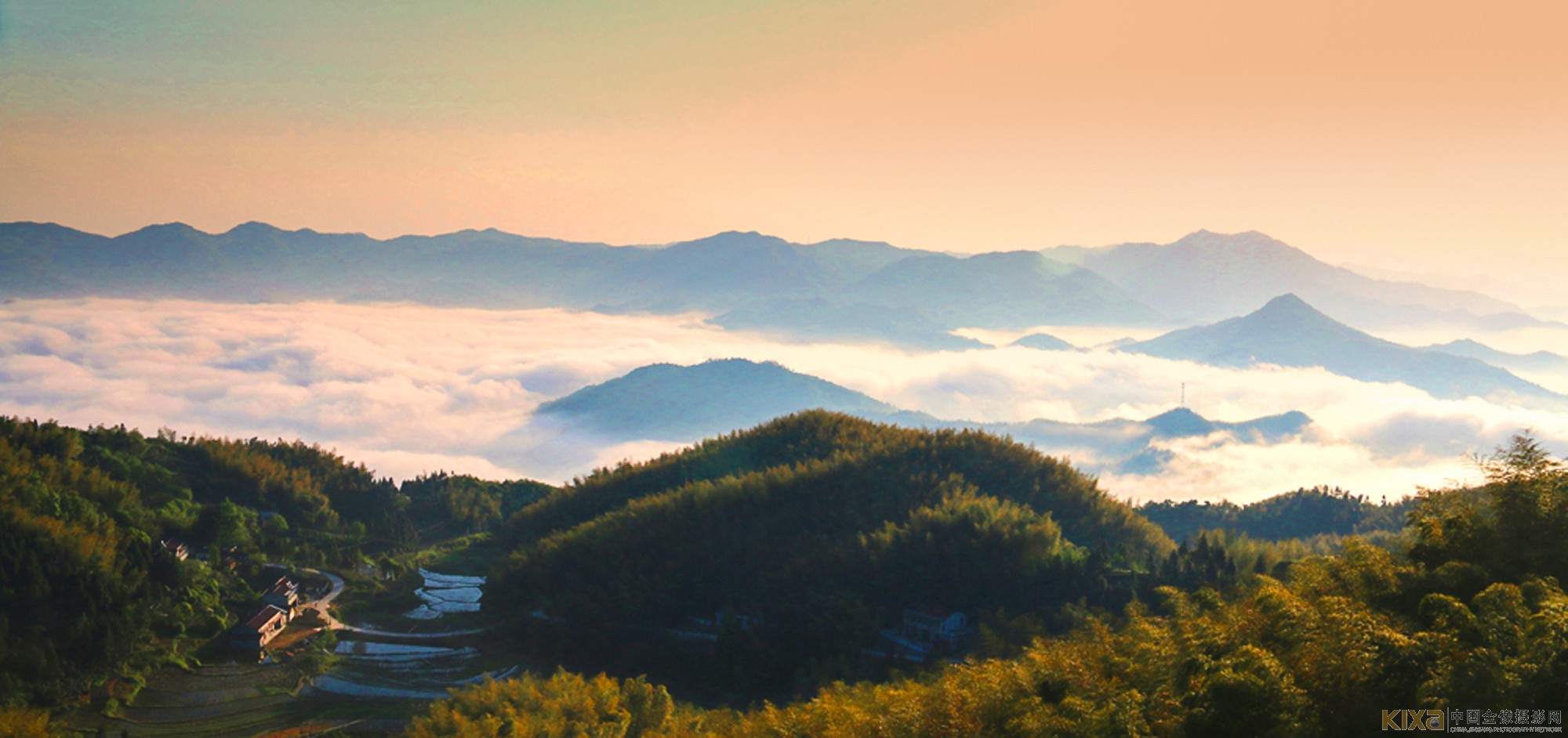 汪家冲云海